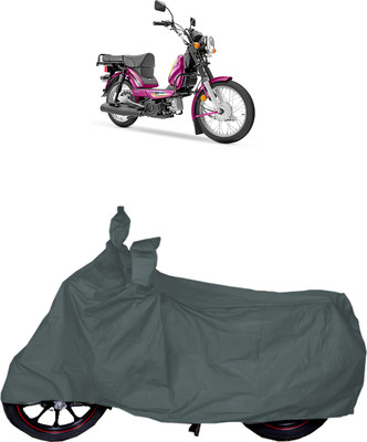 UKIGAL Two Wheeler Cover for TVS(Heavy Duty BS6, Grey)