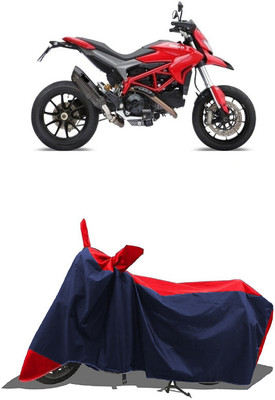 SUGASHRI Waterproof Two Wheeler Cover for Ducati(Hypermotard 939, Red, Blue)