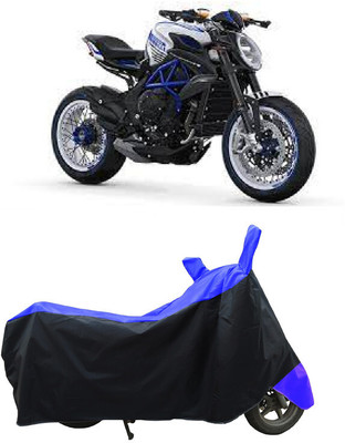 Coxtor Waterproof Two Wheeler Cover for MV Agusta(Dragster800 RR, Blue)