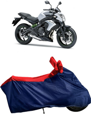 APNEK Waterproof Two Wheeler Cover for Kawasaki(ER 6N, Blue, Red)