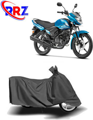 RRZ Waterproof Two Wheeler Cover for Yamaha(Saluto, Grey)