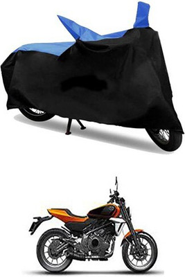 Mdstar Waterproof Two Wheeler Cover for Harley Davidson(Blue, Black)