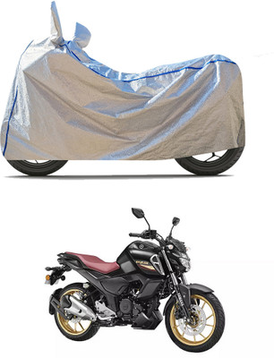 PAGORA Waterproof Two Wheeler Cover for Yamaha(FZ S FI New, Silver)