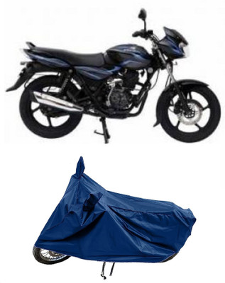 SPECTUS Two Wheeler Cover for Bajaj(Discover 100 DTS-i, Blue)