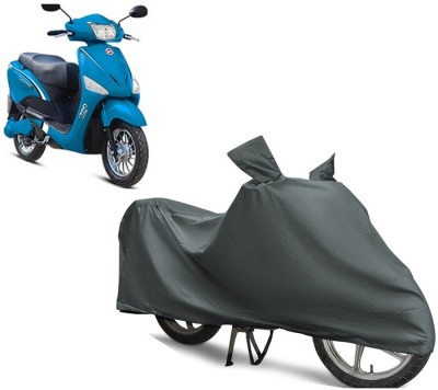 EGAL Waterproof Two Wheeler Cover for Hero(Electric Optima, Grey)