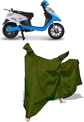 Amexride Two Wheeler Cover for Ampere(V 48, Maroon)