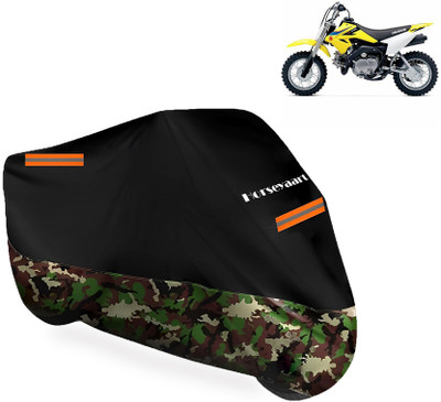 Horseyaart Waterproof Two Wheeler Cover for Suzuki(DR-Z50, Multicolor)