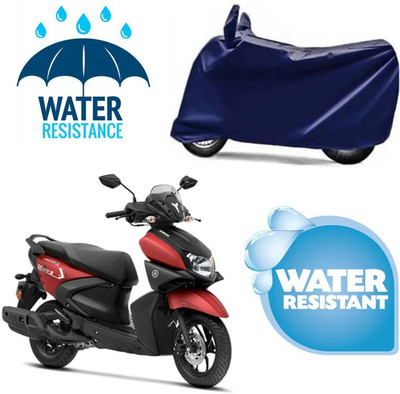 Mdstar Waterproof Two Wheeler Cover for Yamaha(Ray ZR, Blue)