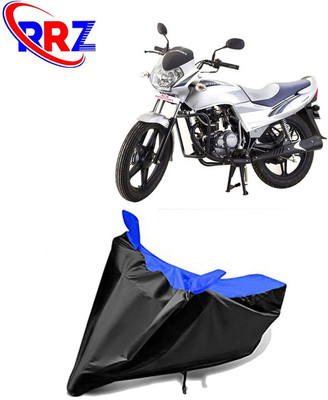 RRZ Waterproof Two Wheeler Cover for LML(Freedom DX, Black, Blue)