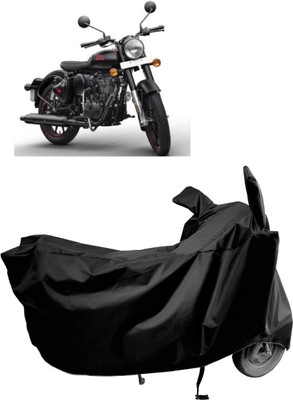Amexride Two Wheeler Cover for Royal Enfield(Bullet 350, Multicolor)