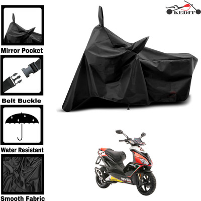 AASHTIK MART Two Wheeler Cover for Aprilia(Storm 125, Black)