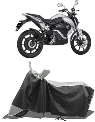 GROFATIK Two Wheeler Cover for Revolt(RV Cafe Racer, White)