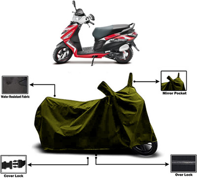 Amexride Two Wheeler Cover for Hero(Maestro Electric, Green)