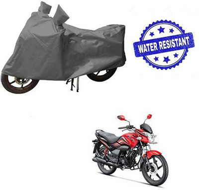 DeepShakshi AUTOMOTIVE Waterproof Two Wheeler Cover for Hero(Passion Xpro, Grey)
