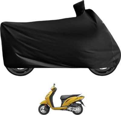 MOCKHE Waterproof Two Wheeler Cover for Honda(Activa i, Black)