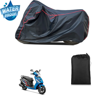 CODOKI Waterproof Two Wheeler Cover for Hero(Maestro Electric, Black)