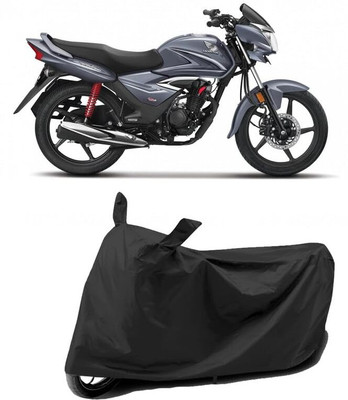 KEDIT Two Wheeler Cover for Honda(CB Shine, Black)