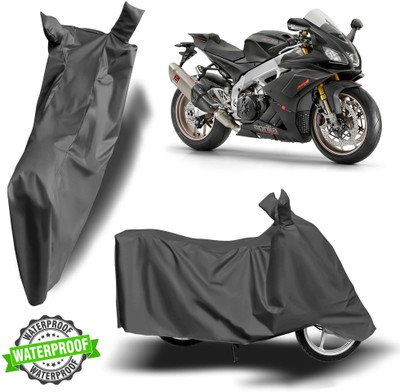 Autoinnovation Waterproof Two Wheeler Cover for Aprilia(RSV4, Grey)