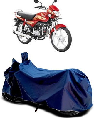 KEDIT Two Wheeler Cover for Hero(HF Deluxe BS6, Blue)