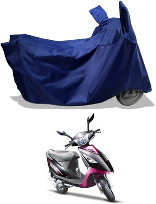Amexride Two Wheeler Cover for TVS(Streek, Blue)