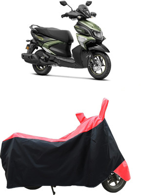 Coxtor Waterproof Two Wheeler Cover for Yamaha(Ray-ZR 125FI, Red)