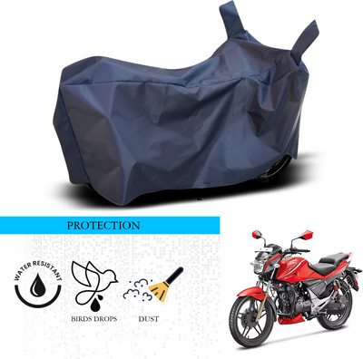 ANTHUB Waterproof Two Wheeler Cover for Hero(Xtreme Sports, Blue)