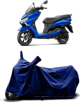 VESMEI Two Wheeler Cover for Suzuki(Burgman Electric, Blue)