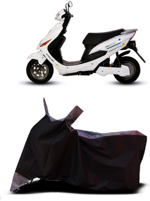 THE REAL ARV Waterproof Two Wheeler Cover for Hero(Electric Cruz BS6, Grey)