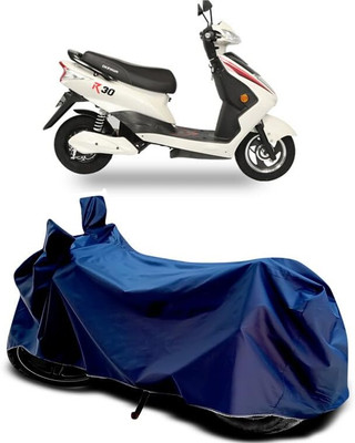KEDIT Two Wheeler Cover for Okinawa(R30 electric scooter, Blue)