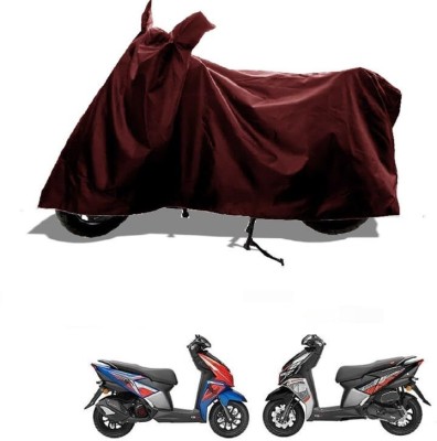 KEDIT Two Wheeler Cover for TVS(NTORQ, Maroon)