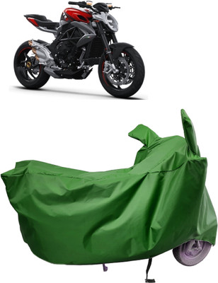 Amexride Two Wheeler Cover for MV Agusta(Brutale, Maroon)