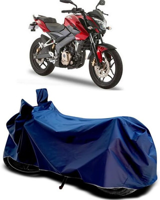 KEDIT Two Wheeler Cover for Bajaj(Pulsar 180NS, Blue)