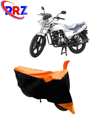 RRZ Waterproof Two Wheeler Cover for LML(Freedom DX, Black, Orange)