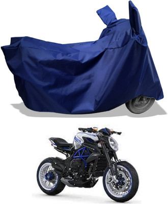 Amexride Two Wheeler Cover for MV Agusta(Dragster800 RR, Blue)