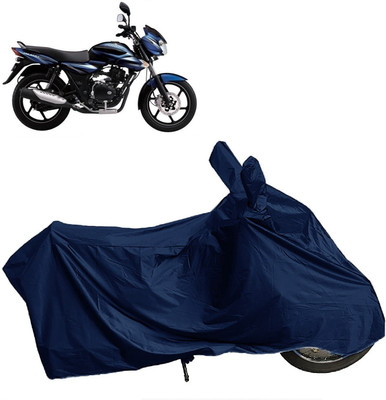 DIGGU Two Wheeler Cover for Bajaj(Discover 135, Blue)
