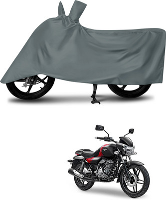 MMSSTAR Waterproof Two Wheeler Cover for Bajaj(V15, Grey)