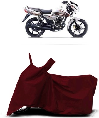 VESMEI Two Wheeler Cover for Vespa(Piaggio Elettrica, Red)