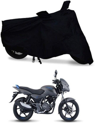 DeepShakshi AUTOMOTIVE Waterproof Two Wheeler Cover for Bajaj(Pulsar 125, Black)