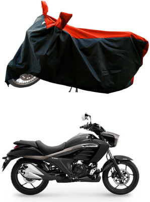 DeepShakshi AUTOMOTIVE Waterproof Two Wheeler Cover for Suzuki(Intruder 250, Red)