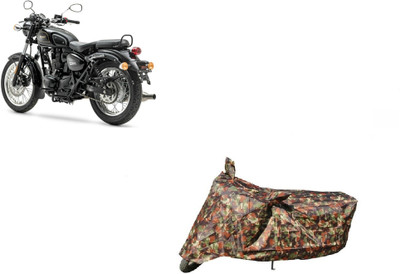 Anlopeproducts Waterproof Two Wheeler Cover for Kawasaki(Imperiale 400, Red)