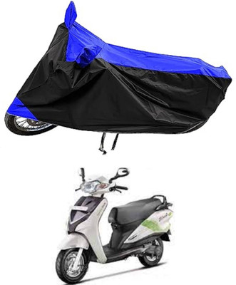 Mdstar Waterproof Two Wheeler Cover for Hero(Motocorp Electric Scooter, Blue)