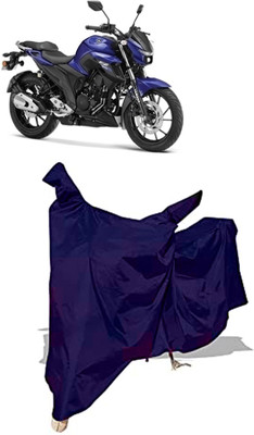 Amexride Two Wheeler Cover for Yamaha(FZ-25, Blue)