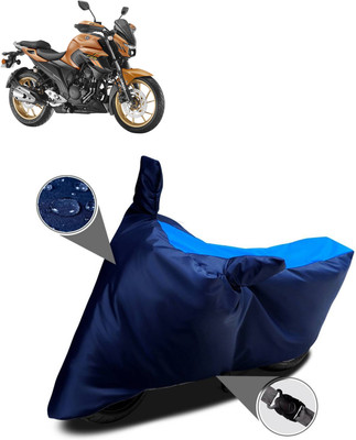 PAGORA Waterproof Two Wheeler Cover for Yamaha(FZ-S, Blue)