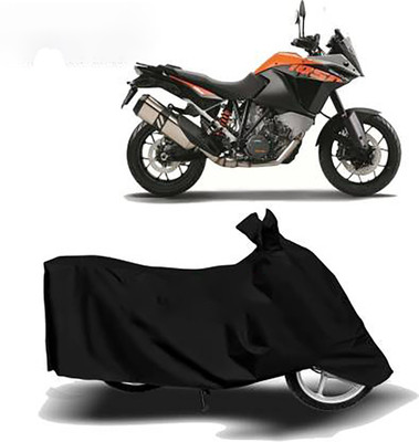 DeepShakshi AUTOMOTIVE Waterproof Two Wheeler Cover for KTM(1050 Adventure, Black)