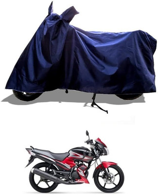 AASHTIK MART Two Wheeler Cover for Yamaha(SS 125, Blue)