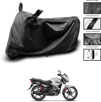 CODOKI Waterproof Two Wheeler Cover for Hero(Glamour FI, Black)