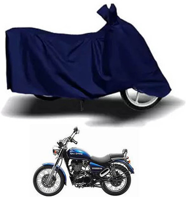 RONISH Waterproof Two Wheeler Cover for Royal Enfield(Thunderbird 350, Blue)