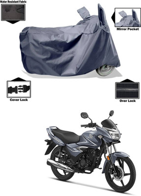 GOSHIV-car and bike accessories Waterproof Two Wheeler Cover for Honda(Shine, Grey)