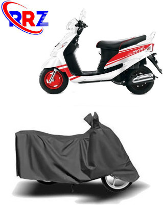 RRZ Waterproof Two Wheeler Cover for Mahindra(Rodeo UZO, Grey)