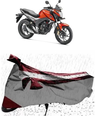 MISSION COLLECTION Waterproof Two Wheeler Cover for Honda(CBR 150R, Silver)